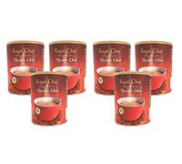 Royal Chai Premium Instant Tea - Sweetened Masala (Pack of 6) - 400g Tub