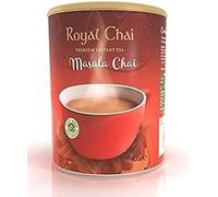Royal Chai Premium Masala Chai Sweetened Instant Tea Tube, 400g - Authentic Indian Spiced Tea
