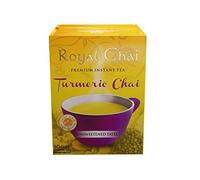 Royal Chai, Unsweetened, Turmeric, Pack of 10 Sachets