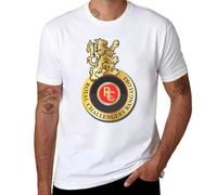 Royal CHALLENGERS BANGALORE T-Shirt Sweat Shirt T-Shirt for a Short t-Shirt Kawaii Clothes Men t Shirt White M
