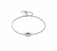 Clogau Silver & 9ct Rose Gold Enchanted Gateways Swiss Blue Topaz Bracelet 3SEGW0732