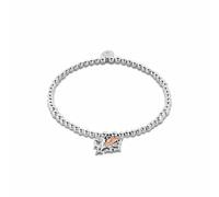 Royal Clogau Sterling Silver Welsh Dragon Affinity Bracelet Clogau Metallics One Size