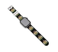 Royal Coat of Arms of The Kingdom of Scotland Printed Silicone Watch Band Compatible with IWatch Waterproof Soft Replacement Strap 42mm/44mm