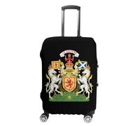 Royal Coat of Arms of The Kingdom of Scotland Printed Suitcase Covers Cute Luggage Cover Protector Fit 19 to 32 Inch L