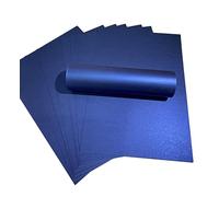 Royal Coloured Pearlescent A4 Card, Royal Blue, 300gsm
