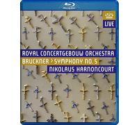 Bruckner: Symphony No. 5 Blu-Ray (2014) Nikolaus Harnoncourt cert E NEW