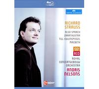 ROYAL CONCERTGEBOUW ORCHESTRA/ANDRIS NELSONS: RICHARD STRAUSS NEW REGION 1 BLU-R