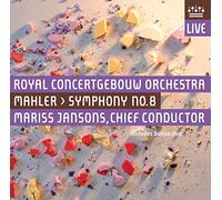Gustav Mahler : Mahler: Symphony No. 8 CD SACD with Blu-ray 2 discs (2013)