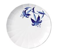 Royal Copenhagen 1025320 Bromst Plate, 10.6 inches (27 cm), Lily, Wedding Gift, Gift