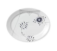 Royal Copenhagen Black Fluted mega oval dish 33 cm