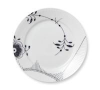 Royal Copenhagen Black Fluted mega plate 1 Ø 22 cm