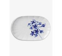 Royal Copenhagen Blomst Hosta Oval Porcelain Dish 24cm