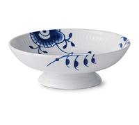 Royal Copenhagen Blue Fluted 1026444 Mega Bowl on Foot in Blue 18 cm