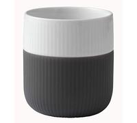 Royal Copenhagen Fluted Contrast Mug, Silicone, Anthracite, 330 ml