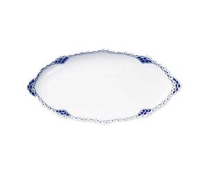 Royal Copenhagen Princess 1017254 Oval Plate Porcelain Blue/White Diameter 24.5 cm