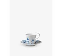 Royal Copenhagen Royal Copenhagen Blue Elements Porcelain Cup and Saucer 9cm