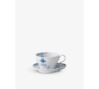 Royal Copenhagen Royal Copenhagen Blue Elements Porcelain Cup and Saucer Set 6.5cm