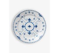 Royal Copenhagen Royal Copenhagen Blue Fluted Half Lace Porcelain Plate 27cm