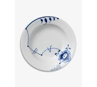 Royal Copenhagen Royal Copenhagen Blue Fluted Mega Porcelain Deep Plate 21cm