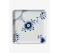 Royal Copenhagen Royal Copenhagen Blue Fluted Mega Porcelain Square Plate 24cm