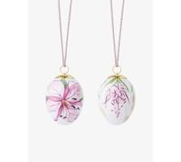 Royal Copenhagen Royal Copenhagen Spring 2026 Collection Fireweed Set Of Two Porcelain Eggs 6cm