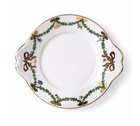 Royal Copenhagen Star Fluted - Plate with Handles 27cm Star Fluted