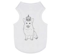 'Royal Corgi' Pet Dog/Cat T-Shirt (PT00099044)