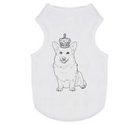 'Royal Corgi' Pet Dog/Cat T-Shirt (PT00099045)