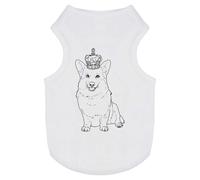 'Royal Corgi' Pet Dog/Cat T-Shirt (PT00099046)