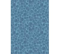 Royal Coronation Lewis & Irene - Quintessentially British Celebration 100% Quality Cotton Poplin Fabric - Sewing Quilting Bunting Dress Fabric - Simply Sew Crafty™ (0.5 Metre, Blue Metallic)