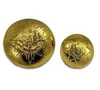 Royal Corps of Signals Blazer Button Small - 16mm (26-Ligne) / Gold