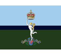 Royal Corps of Signals (king's crown) metal wall/door plaque/sign