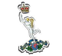Royal Corps of Signals (SK10) Military Waterproof Vinyl Stickers Decal Sigs Veteran Squaddie Army 200mm x 118mm