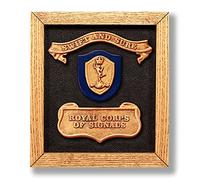 Royal Corps of Signals - Soldier Gift - Wall Plaque. Military armed combat services present For Him Dad Son Husband Grandad Retirement Passing Out Graduation Private Cadet Fathers Day. British Army