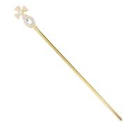 Royal Cross Scepter Rhinestone Metal Cosplay Prop for Halloween Parties