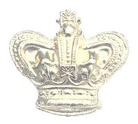 Royal Crown Orange Lodge Order Gold Gilt Plated for Collarette Sash