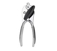 Royal Cuisine Can Opener Manual, Heavy Duty Can Opener Manual Smooth Edge Food Safety Cut 3-in-1 Can Opener/Jar/Bottle Opener for Seniors
