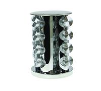 Royal Cuisine Revolving Spice Rack Herb Holder Storage Stand With 16 Glass Jars