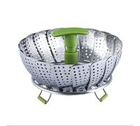 Royal Cuisine Steamer for Cooking Stainless Steel Retractable and Adjustable, Vegetable Steamer Baskets Fits Various Sizes of Instant pots, Saucepan, woks, Pressure Cooker