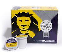 ROYAL CUP SIGNATURE COFFEE K-Cup® Coffee Pods - Majestic Bold Extra Dark Roast Single-Serve Capsules - 24 Pack
