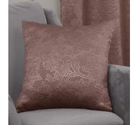 Royal Damask Cushion Cover In Pink
