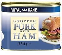 Royal Dane Chopped Ham With Pork 12 x 250g