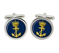 Royal Danish Navy (Kongelige Danske Søværnet) Cufflinks in Box