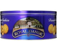 Royal Dansk Danish Butter Cookies 1.8kg, Traditional Danish Butter Biscuits, Crisp Assorted Butter Cookies, Large Pack for Sharing, Tea, Coffee and Celebrations