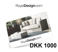 Royal Design 1000 DKK Gift Card DK