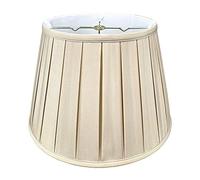 Royal Designs BSO-724-16BG Empire English Pleat Basic Lamp Shade, 10.5" x 16" x 11", Beige