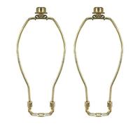 Royal Designs HA-1001-10BR-2 Heavy Duty Lamp Harp, 10", Polished Brass