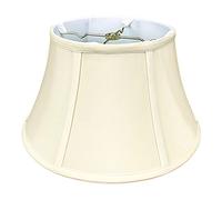 Royal Designs Shallow Drum Bell Billiotte Lamp Shade, Eggshell, 13 x 19 x 11.26 (BS-711-19EG)