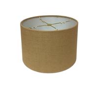 Royal Designs Shallow Drum Hardback Lamp Shade, Burlap, 15 x 16 x 10 (HB-610-16BL)