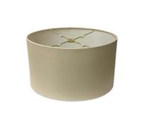 Royal Designs Shallow Oval Hardback Lamp Shade, Beige, 8 x 10 x 5.5
